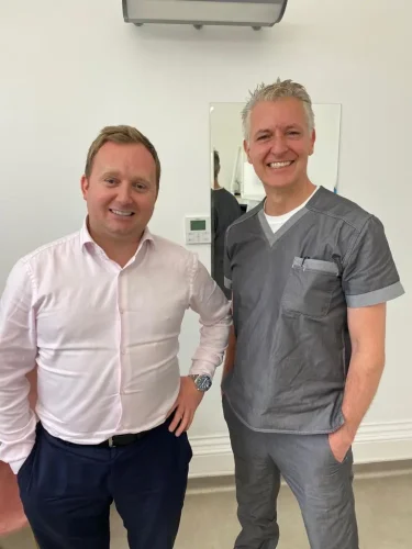 dr joe oliver and cosmetic dental patient 6